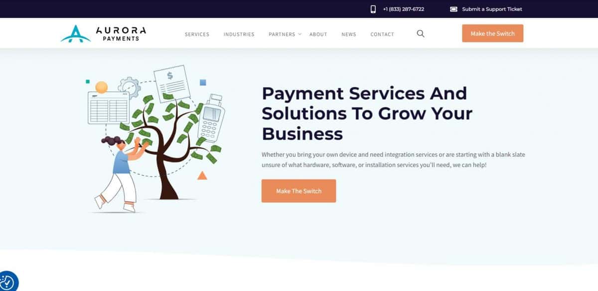 aurora payments payment services